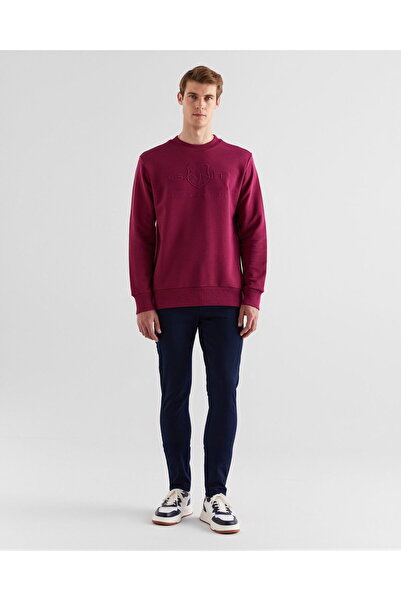 Gant Men's Navy Blue Slim Fit Trousers