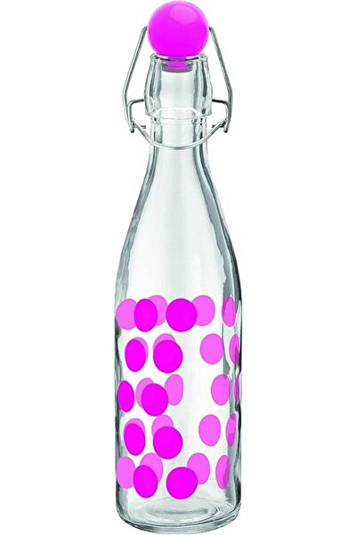 The Bros زجاجة مياه دوت دوت سعة 1 لتر، لون أسود