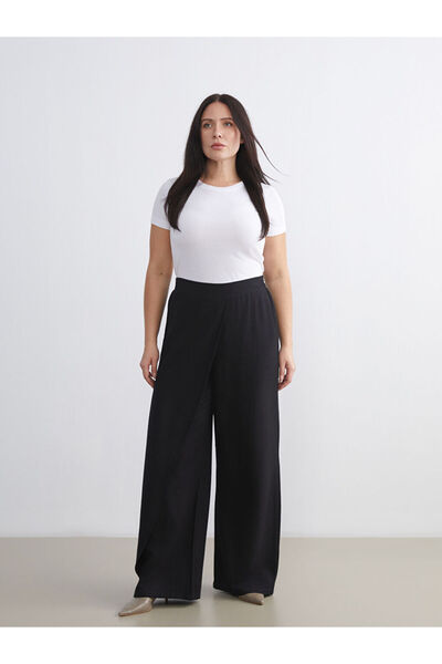 LC Waikiki Loose Fit Wide Leg Women's Trousers