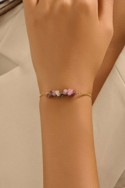 FAYRA ACCESSORIES سوار ساكورا راوند ستون للإlevator