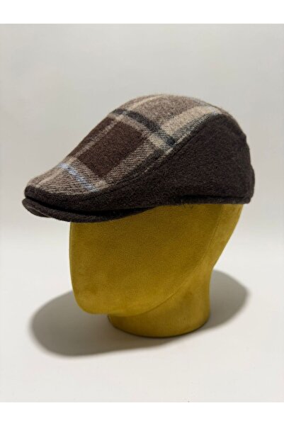 shop Kaşe Large Plaid2 Duck Hat Cap