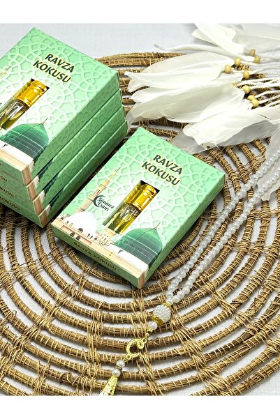 Deniz Elmasları Подарунковий набір Ravza Kokusu Esansı 3 мл та намисто з перл...