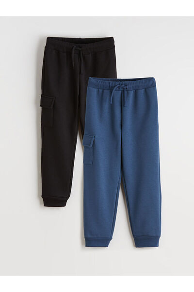 LC Waikiki Vizyon Yeni Sezon Beli Lastikli Erkek Çocuk Jogger Eşofman Altı 2'li