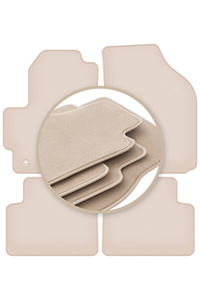 Other Covorașe auto PREMIUM bej pentru: Chevrolet Spark II M200 hatchback 2005-2009