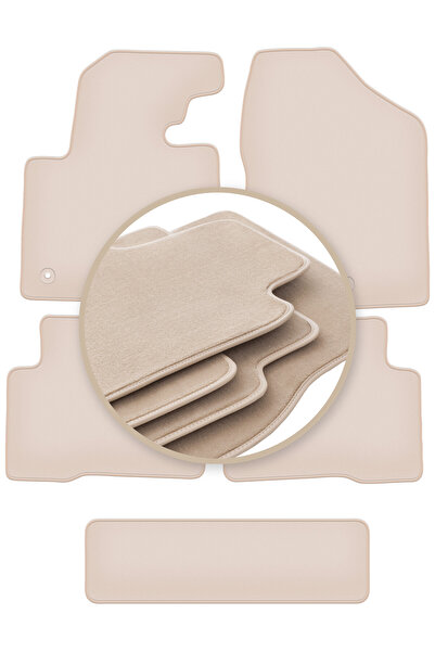 Other Covorașe auto PREMIUM bej pentru: Hyundai SantaFe III 7 locuri 2012-