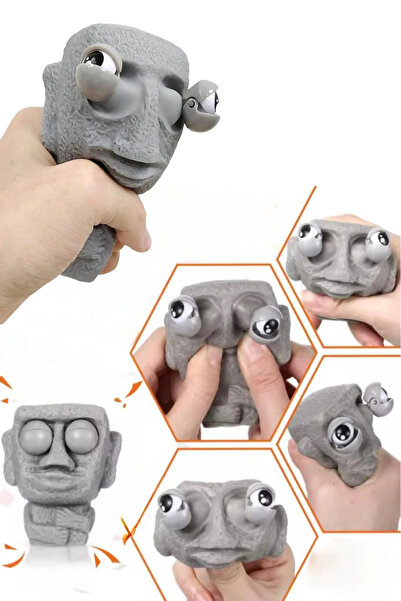 Bundeba Gözleri Fırlayan Pörtleyen Komik Göz Küresi Patlama Sıkma Sukuşi Dekompresyon Oyuncak