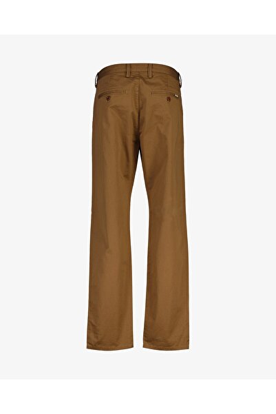 Gant Men's Brown Regular Fit Chino Trousers
