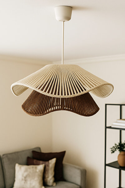 afralya home AFRALYA Handmade Tekli Sarkıt Avize