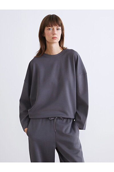 LC Waikiki Quality Parts from Çelebi Store Zero Roba Yaka Women's Sweatshirt