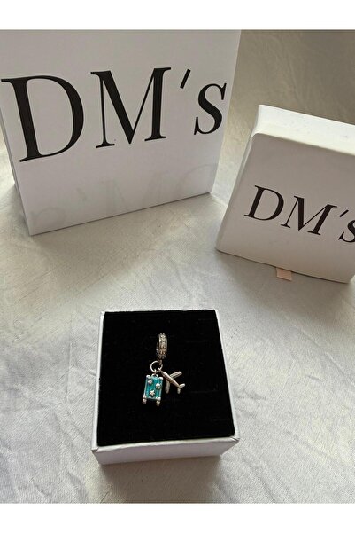 DM’s Silver Bavul ve Uçak 2’li Gümüş Charm’ı