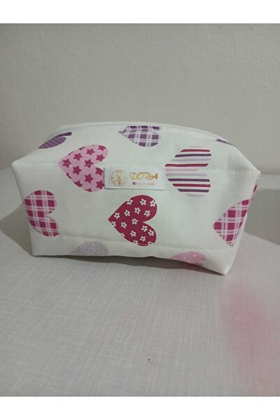dora ev tekstıl Makeup Bag with Heart { Pinterest}