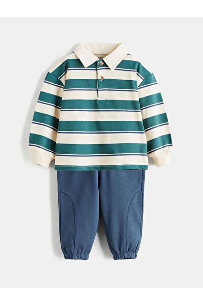 LC Waikiki Polo Collar Baby Boy 2-Piece Set (W5)