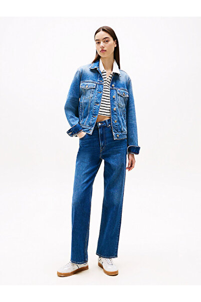 Tommy Hilfiger Kadın Denim Straight Jean