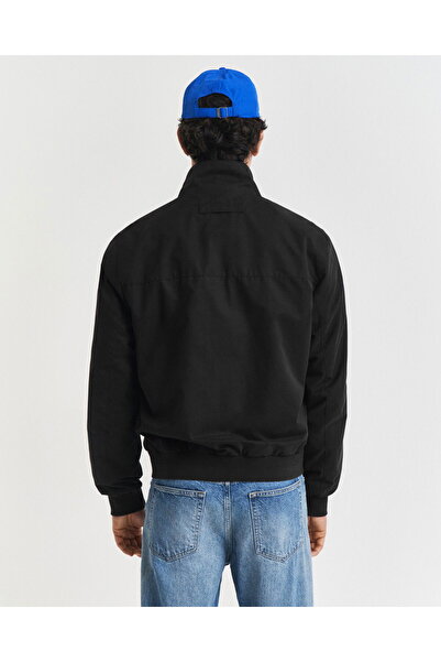 Gant Erkek Siyah Regular Fit Dik Yaka Ceket