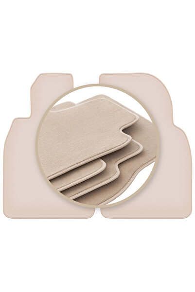 Other Covorașe bej PREMIUM pentru: Porsche Cayman 982 roadster 2016-