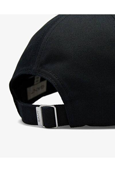 Gant Unisex Black Logo Hat