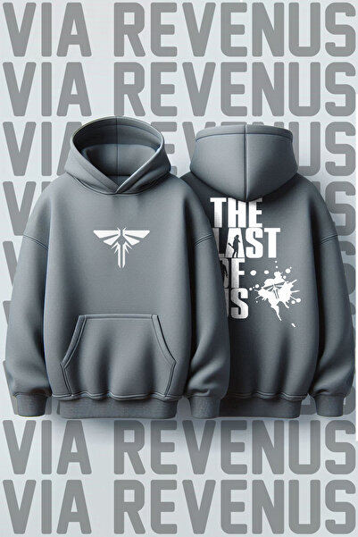 Vordevia Hanorac The Last Of Us față și spate cu imprimeu 3 Thread Ş cu căptu...