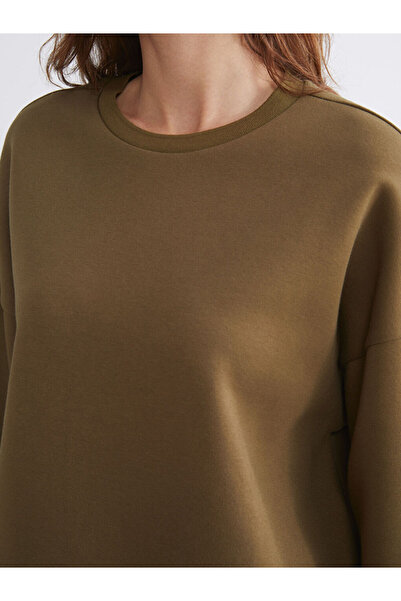 LC Waikiki Create Your Style with Uzg Store |   Crew Neck Oversize Women's Sweatshirt