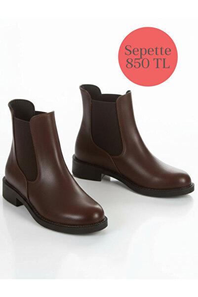 muhhu moda أحذية نسائية بنعل مطاطي مزدوج، لون بني، مقاس كامل، أحذية نسائية