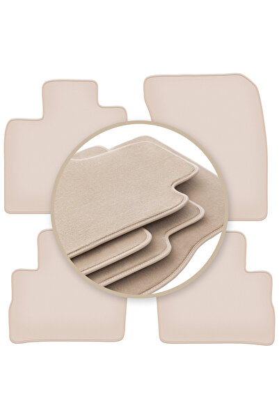 Other Covorașe bej PREMIUM pentru: Nissan Qashqai III mHEV SUV 2021-