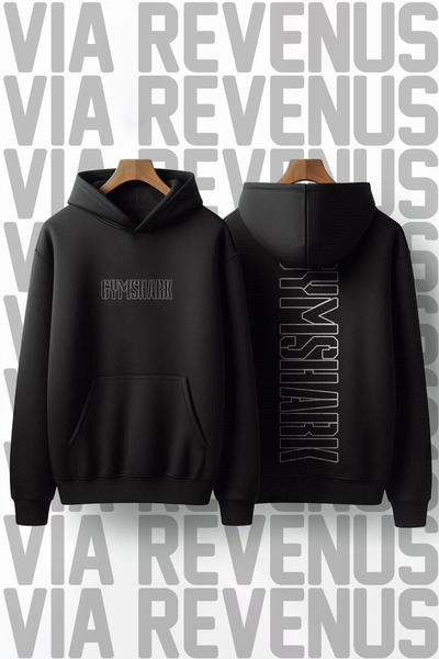 Vordevia سترة رياضية بطباعة أمامية وخلفية مطبوع 3 Thread Ş مبطن بالصوف K بغطا...