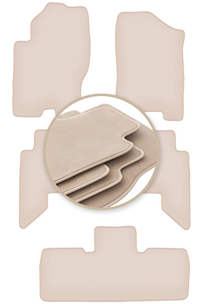 Other Covorașe auto PREMIUM bej pentru: Nissan Pathfinder 7 locuri (înainte d...