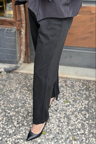 MissWhence Kot Pantolon 36112 Siyah