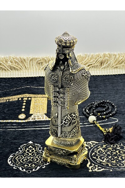 Deniz Elmasları Cadou de birou Figurină de soldat otoman de lux Set de decor islamic de lux Covor de rugăciune Rozariu de cristal Cadou spiritual