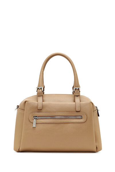 Derimod Women's Beige Long Strap Shoulder Bag 25Sbd2008Ft