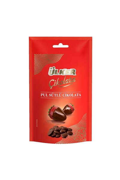 Ülker Pul Sütlü Çikolata - 100 gram - 12 Adet