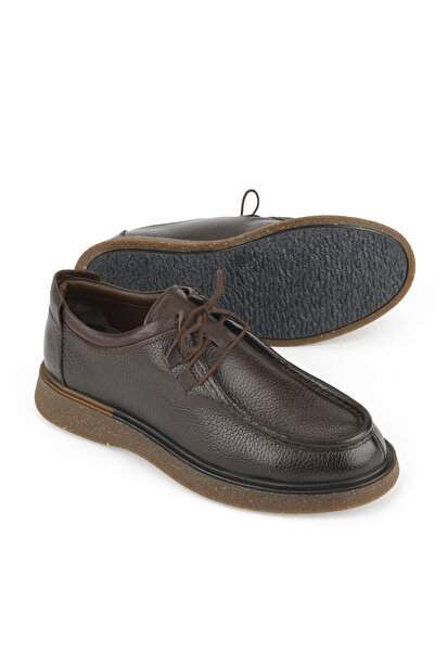 Ziya , Men's Genuine Leather Shoes 1531007Z3197 Brown