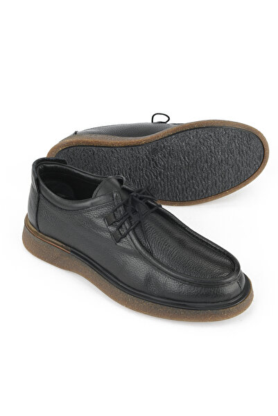 Ziya , Men's Genuine Leather Shoes 1531007Z3197 Black