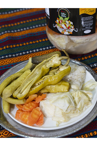 gazisofraantep Karışık Turşu 5 LT (Ekonomik 5 Çeşit Sebzeli)