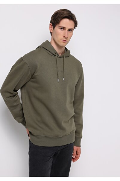 Colin's Comfort Fit Erkek Yeşil Sweatshirt