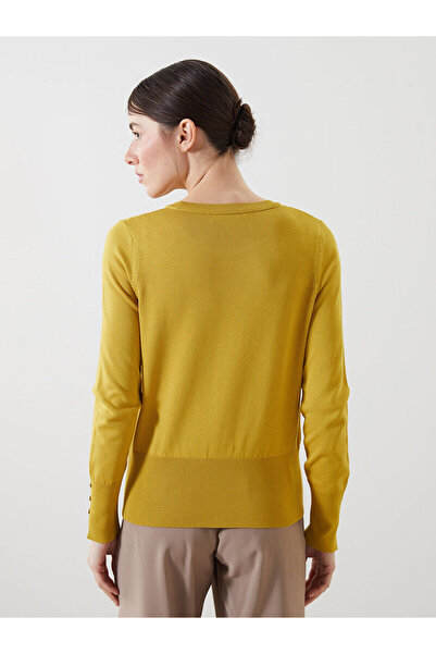 LC Waikiki Bisiklet Yaka Kadin Triko Kazak - W4LV50Z8