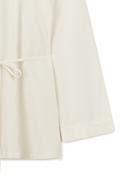 praye Πλαϊνό άνοιγμα Sweat Ecru