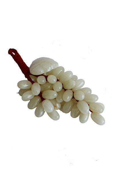 Natural Onyx Stone 50 Grain Grape Decor – Feng Shui Symbol of Abundance and Abundance, Handmade Stylish House
