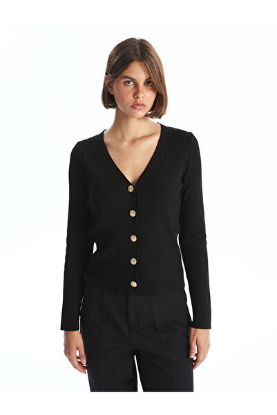 LC Waikiki Lcw Vision V-Neck Women's Knitwear Cardigan