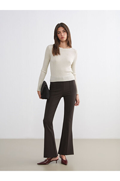 LC Waikiki Vizyon New Season Extra Slim Fit Spanish Leg Women's Trousers