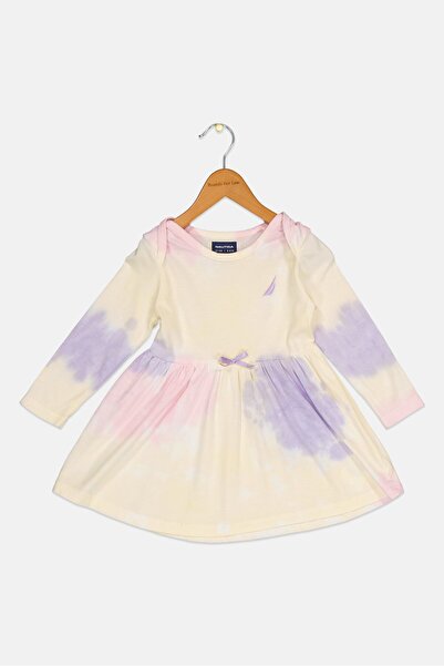 Nautica Toddlers Girl Tie Dye Dress, Multicolor