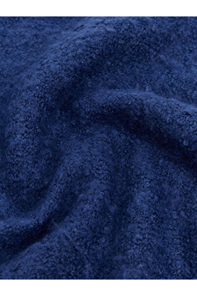 LC Waikiki Navy Blue Plain Tasseled Women's Scarf