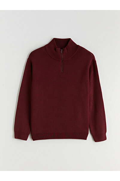 LC Waikiki Pulover de tricotaj pentru băiat cu guler ridicat