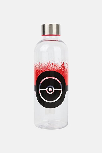 P:OS Handels GmbH Plastic Pokemon Trainer Water Bottle 850 ml, Transparent