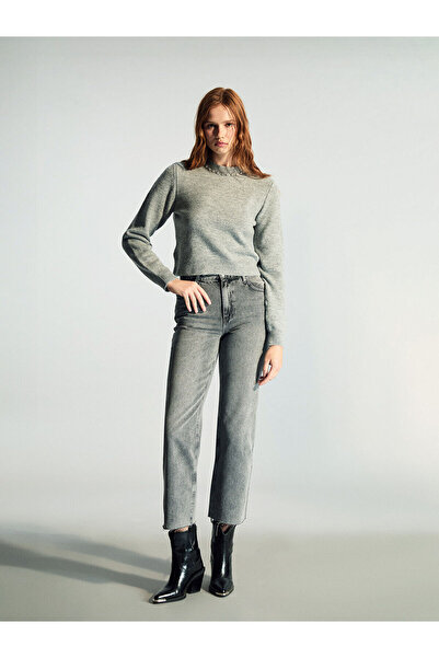 LC Waikiki Γυναικείο πλεκτό πουλόβερ με λαιμόκοψη