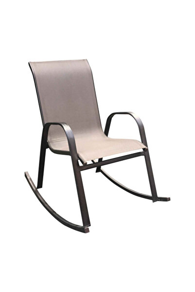 Living Accents كرسي هزاز بإطار فولاذي متين ومبطن بطبقة سميكة