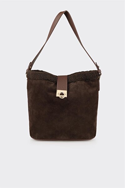 Elle Shoes Kahve Kadın Omuz Çantası