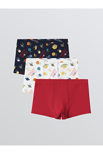 LC Waikiki Boxeri imprimați pentru băieți, pachet de 3 (W5)