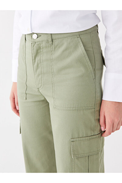 LC Waikiki Slim Fit dámské cargo kalhoty