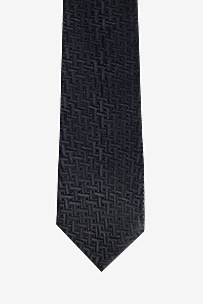 ALTINYILDIZ CLASSICS Men's Black Patterned Tie