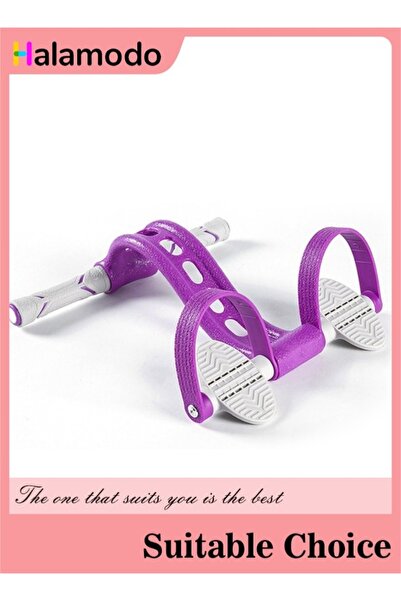 HALAMODO معدات اللياقة البدنية المنزلية لتنحيف الخصر والبطن والساقين: دواسات ...
